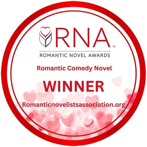 Romantic Novelists' Association's Romantic Comedy Novel Award Winner 2025 - sticker