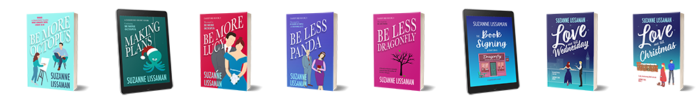 All Suzanne's books and short stories