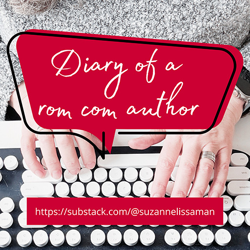 Diary of a rom com author 512 Diary of a rom com author substack header image showing hands typing on a keyboard